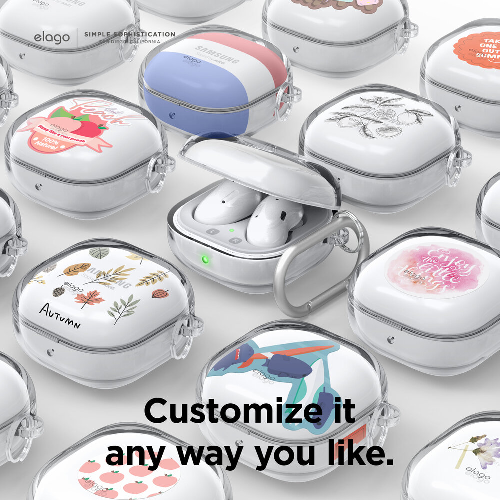Elago Galaxy Buds Live Clear Hang Case