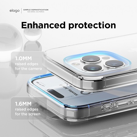 Elago iPhone 15 Pro  Hybrid Case - Transparent