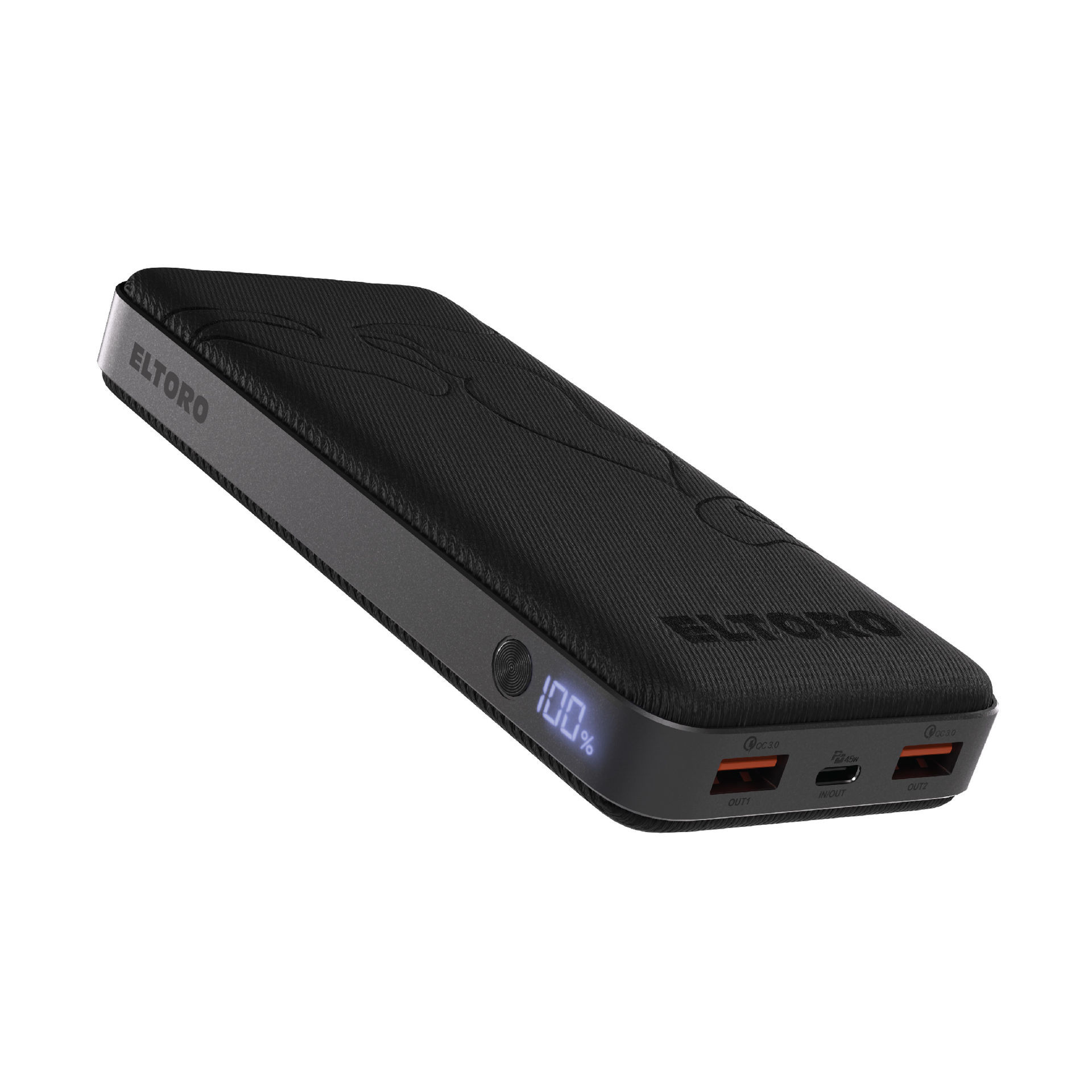 Eltoro Ultra Charge Mate Power Bank 20000mAh 45W - Black