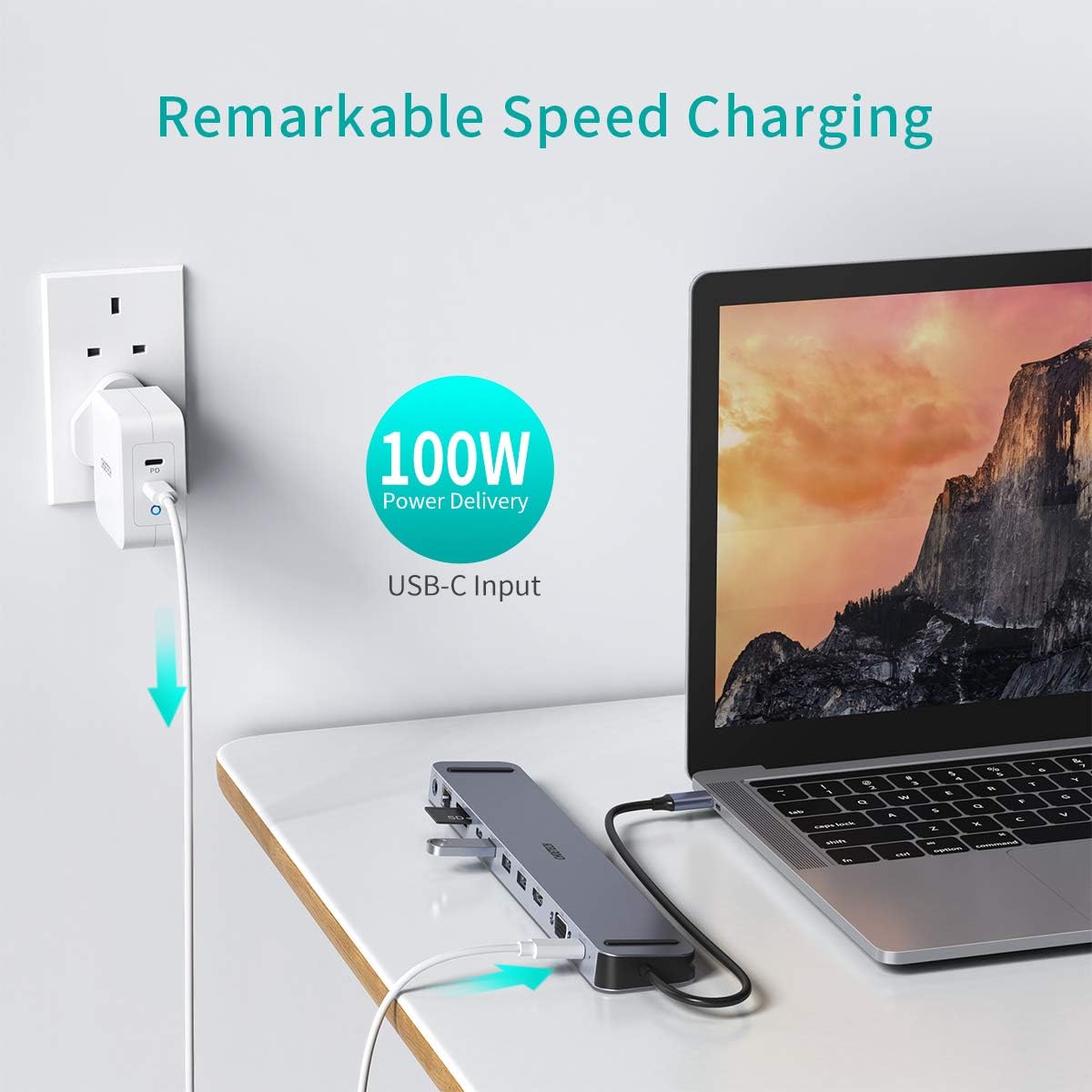 Choetech 11 in 1 USB-C Multiport Docking Station