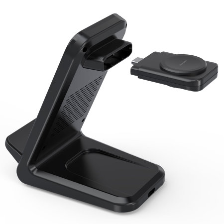 Choetech 3in1 Wireless Charging with Removable iWatch Charger Holder (Compatible with both Apple and Samsung)