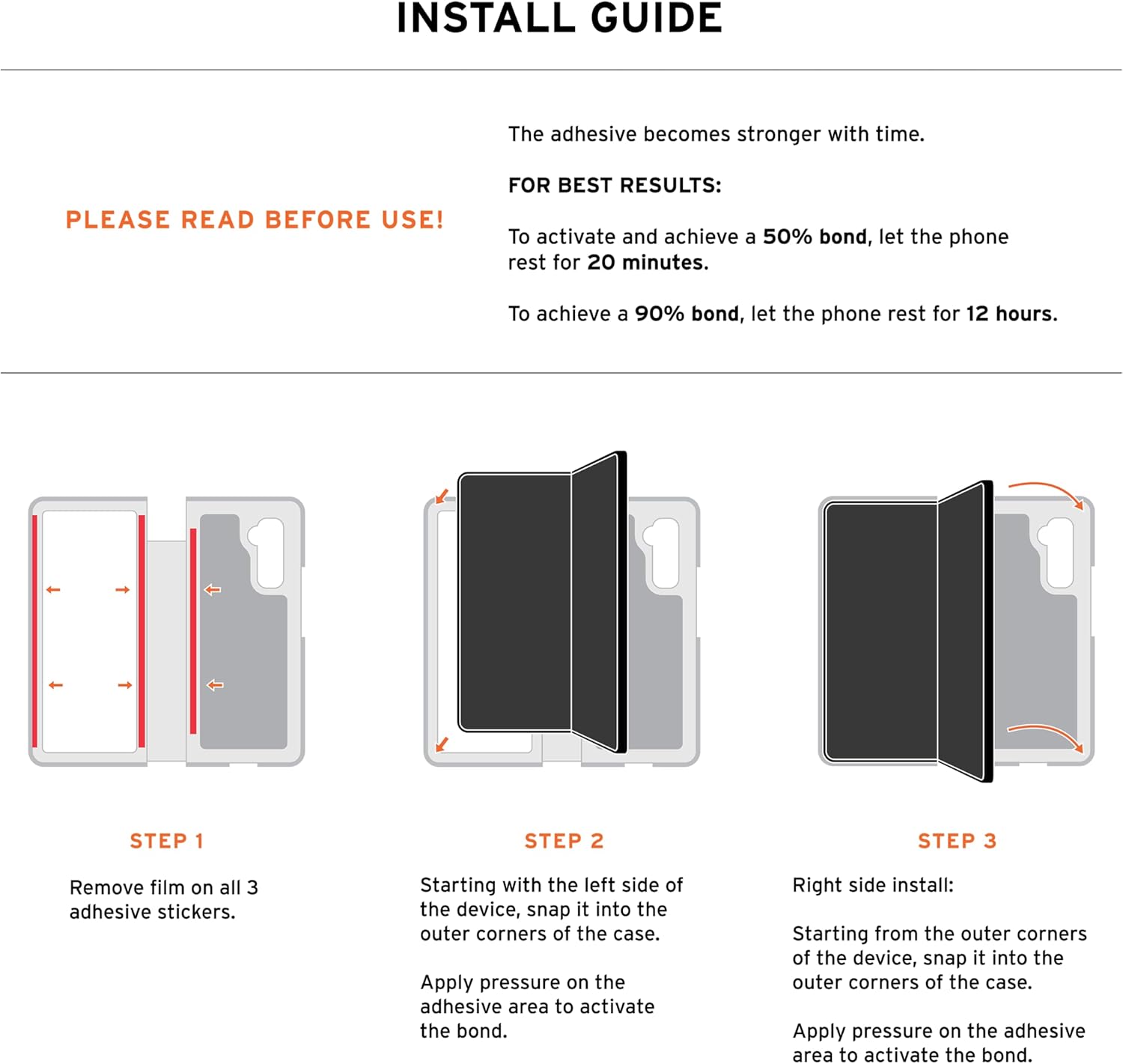 UAG Samsung Galaxy Z Fold 6 Civilian Black