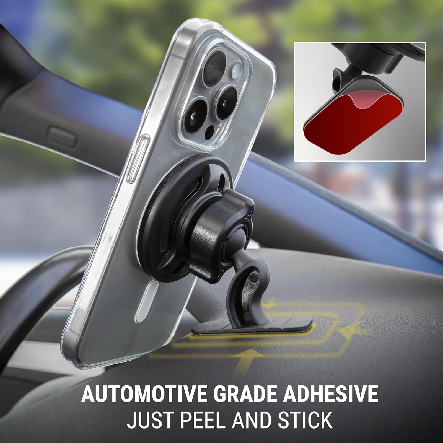  Scosche Magicmount™ Select Magsafe Dash/Vent Mount Magnetic Non Telescoping Extendo Mount for Mobile & MagSafe Devices