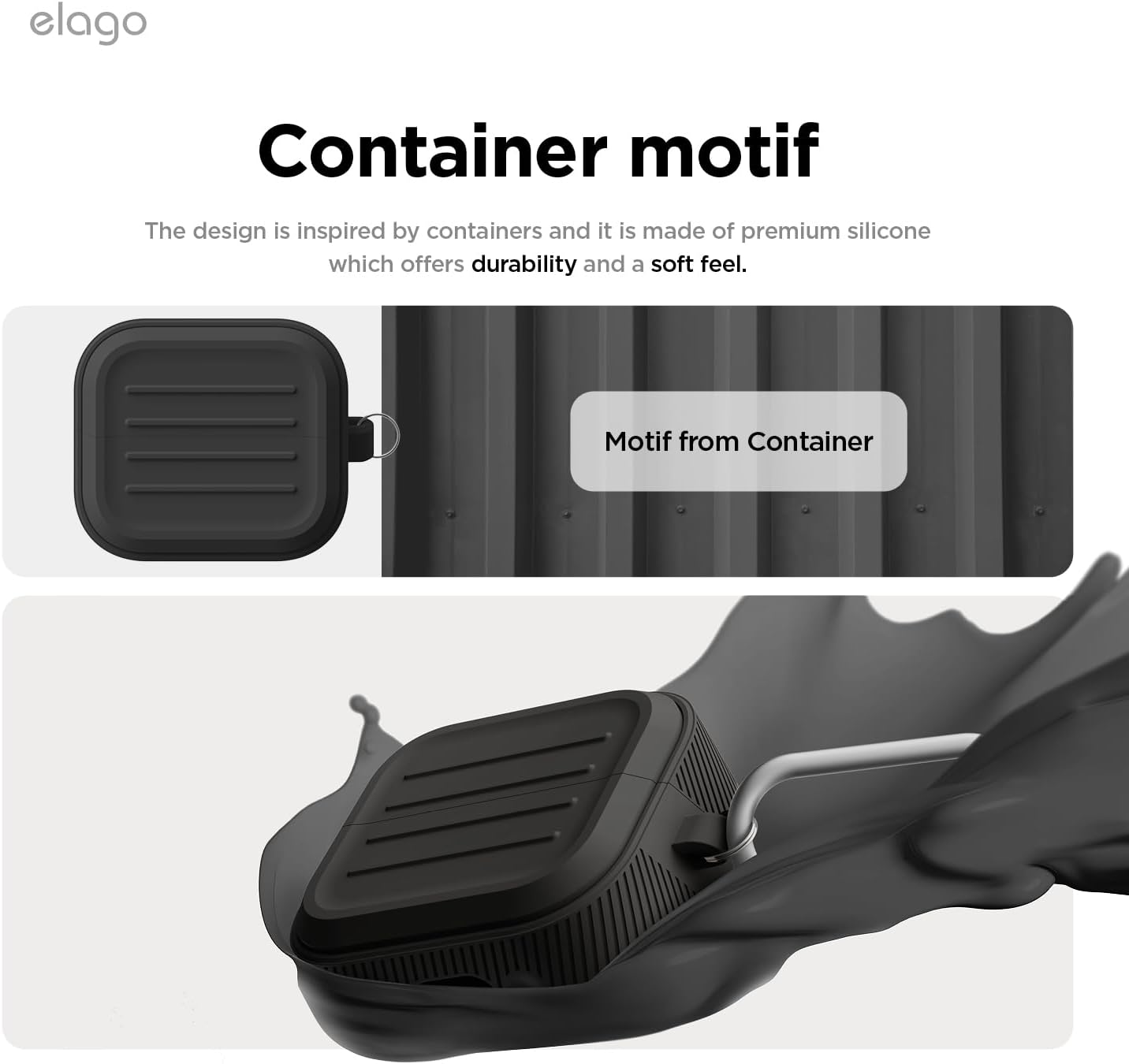 Elago Galaxy Buds 3 / 3 Pro Armor Hang Case 