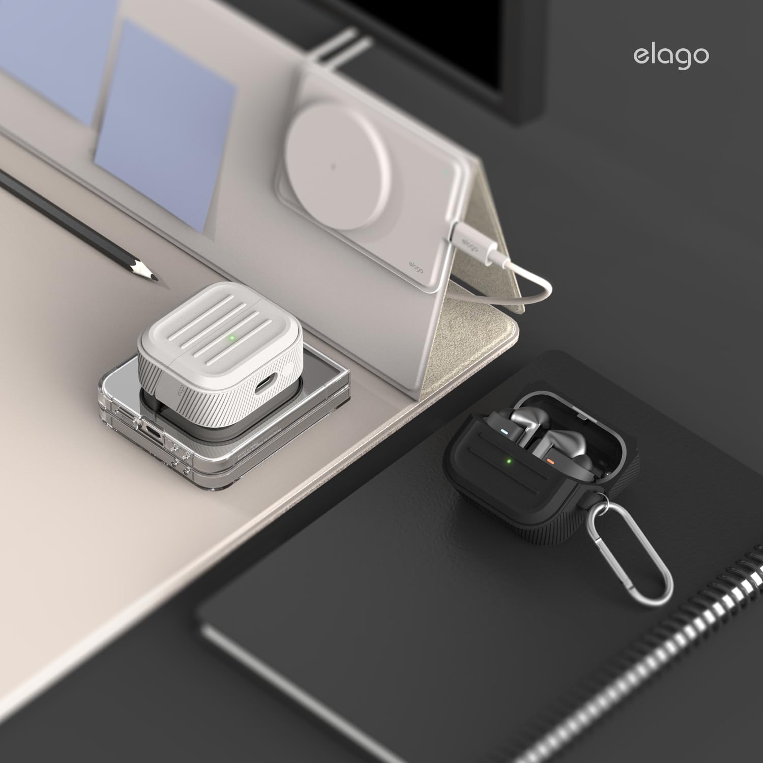 Elago Galaxy Buds 3 / 3 Pro Armor Hang Case 