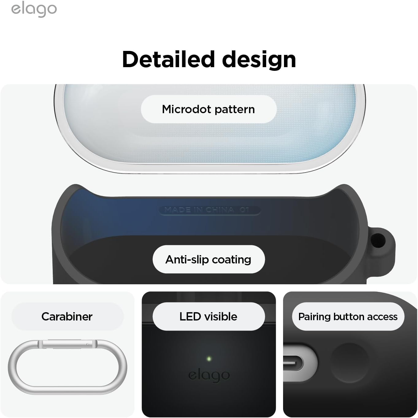 Elago Galaxy Buds 3 / 3 Pro Duo Hang Case 