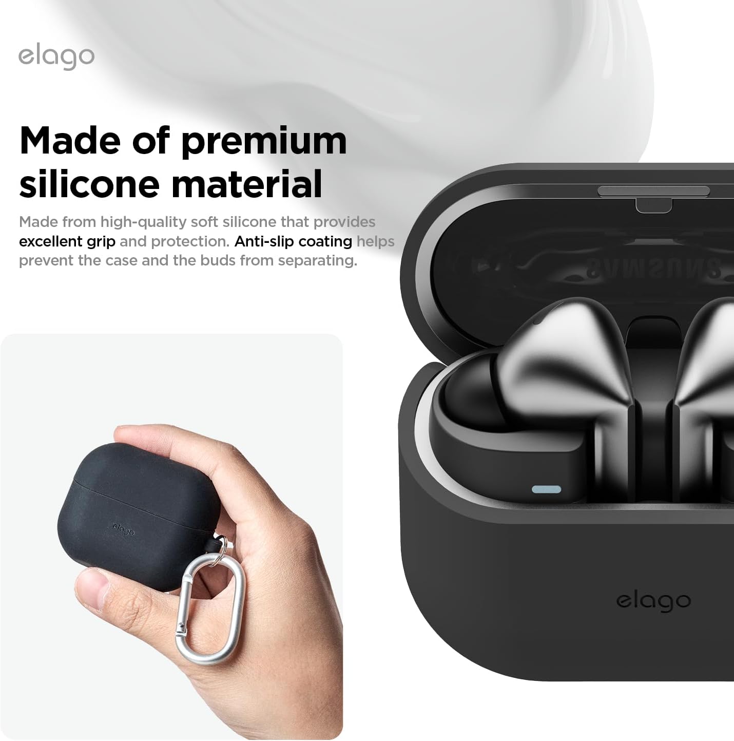 Elago Galaxy Buds 3 / 3 Pro Silicone Hang Case 