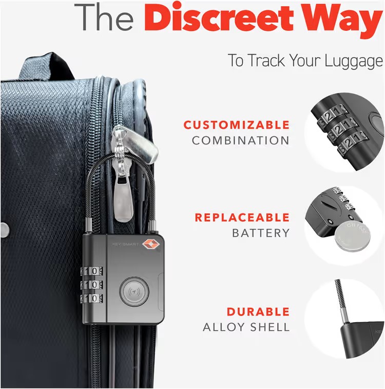Statik SmartLock TSA Approved Find My Lock