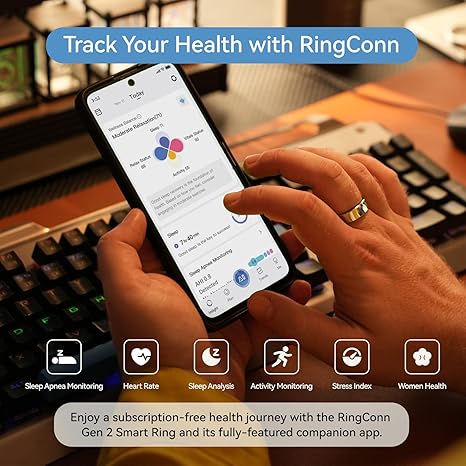 Ringconn Smart Ring Gen 2 - Silver