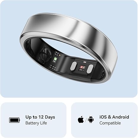 Ringconn Smart Ring Gen 2 - Silver
