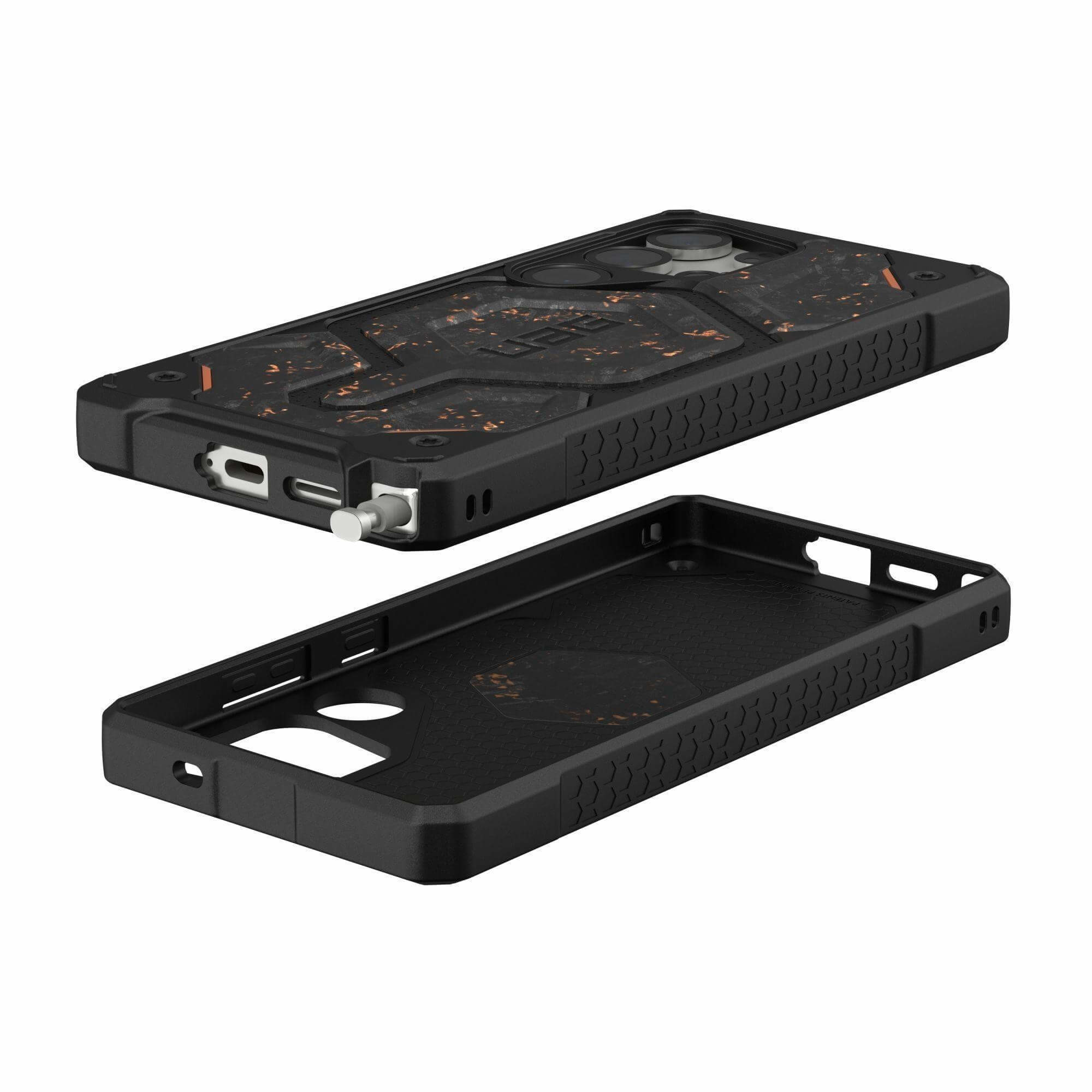 UAG Galaxy S25 Ultra Monarch Pro Forged Carbon Fiber w/Copper Case