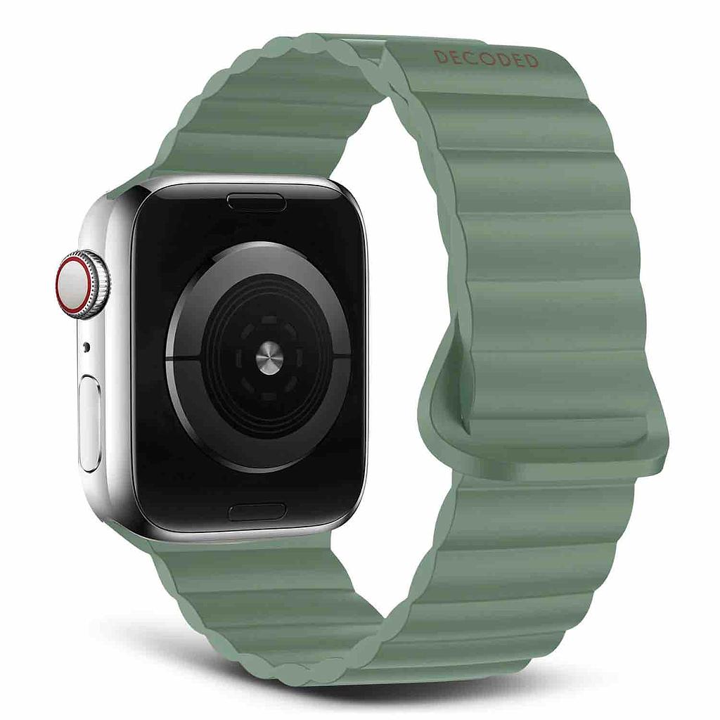 Decoded Apple Watch 49/45/44/42 mm Gen 1-10-SE Silicone Magnet Traction Loop Strap Lite
