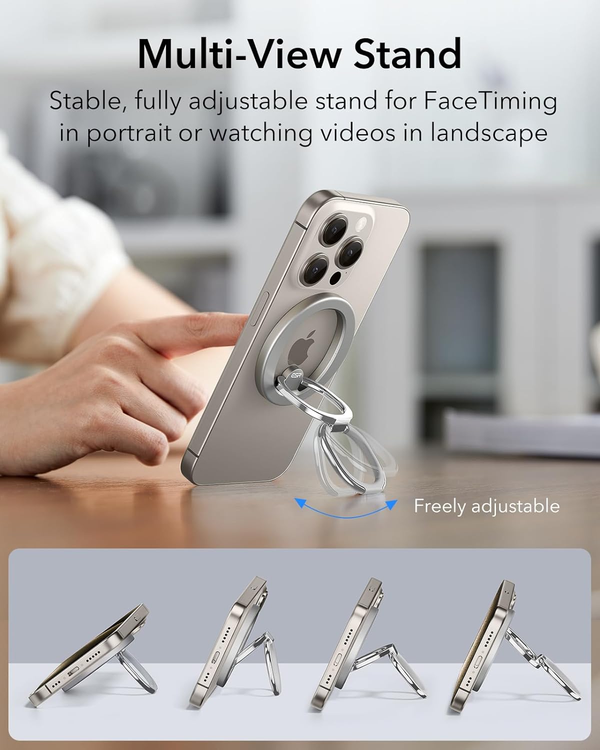 ESR HaloLock Ring Stand (Online Packaging)