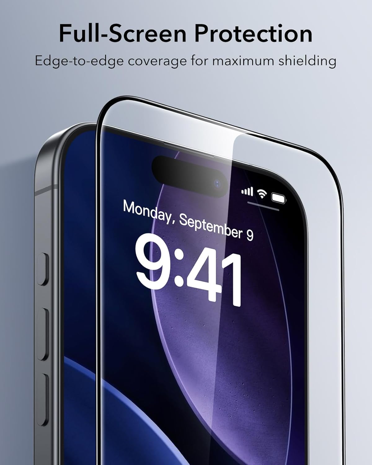 ESR iPhone 17/16 Pro Tempered Glass Screen Protector 
