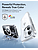 ESR iPhone 17 HaloLock Classic Hybrid Case with Stash Stand (Camera Control Button) Case