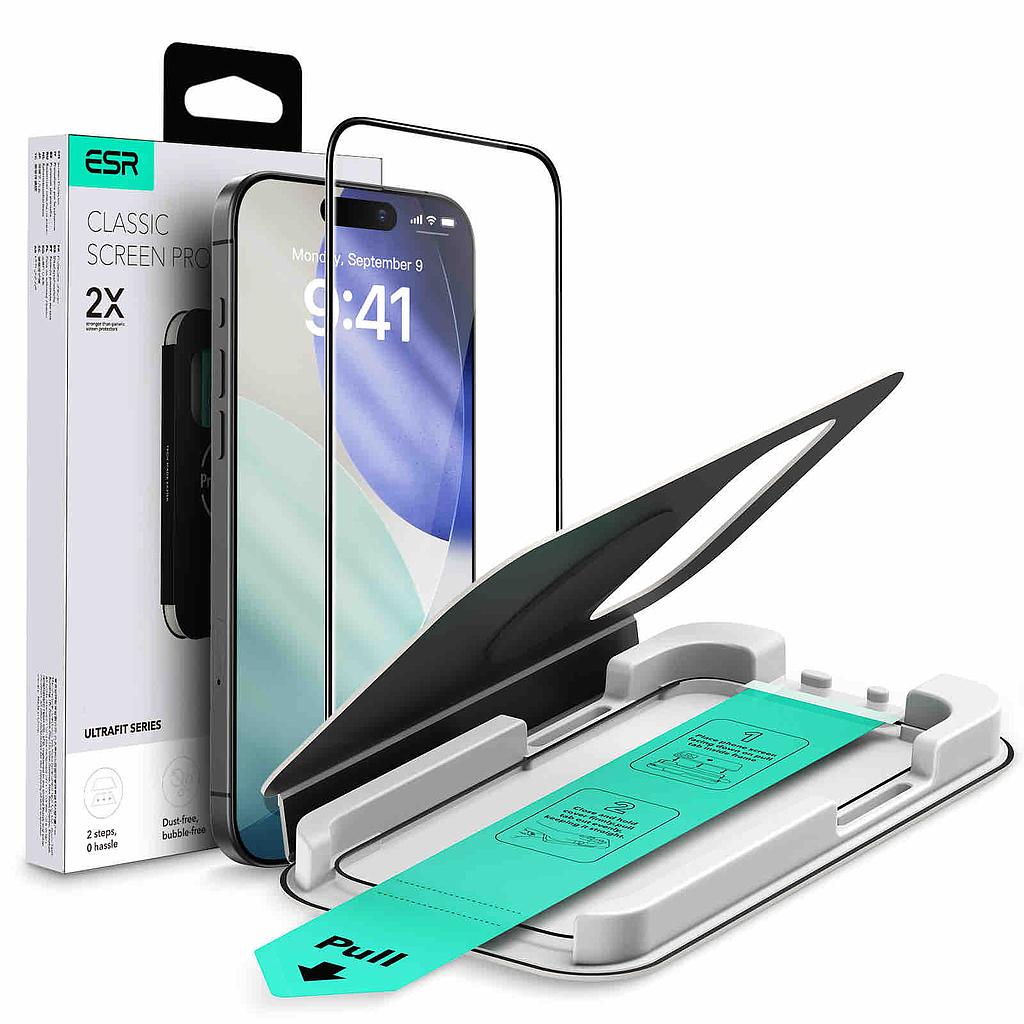 ESR iPhone 17 Air Halolock Classic Hybrid (Camera Control Button)+ Screen Protector Set