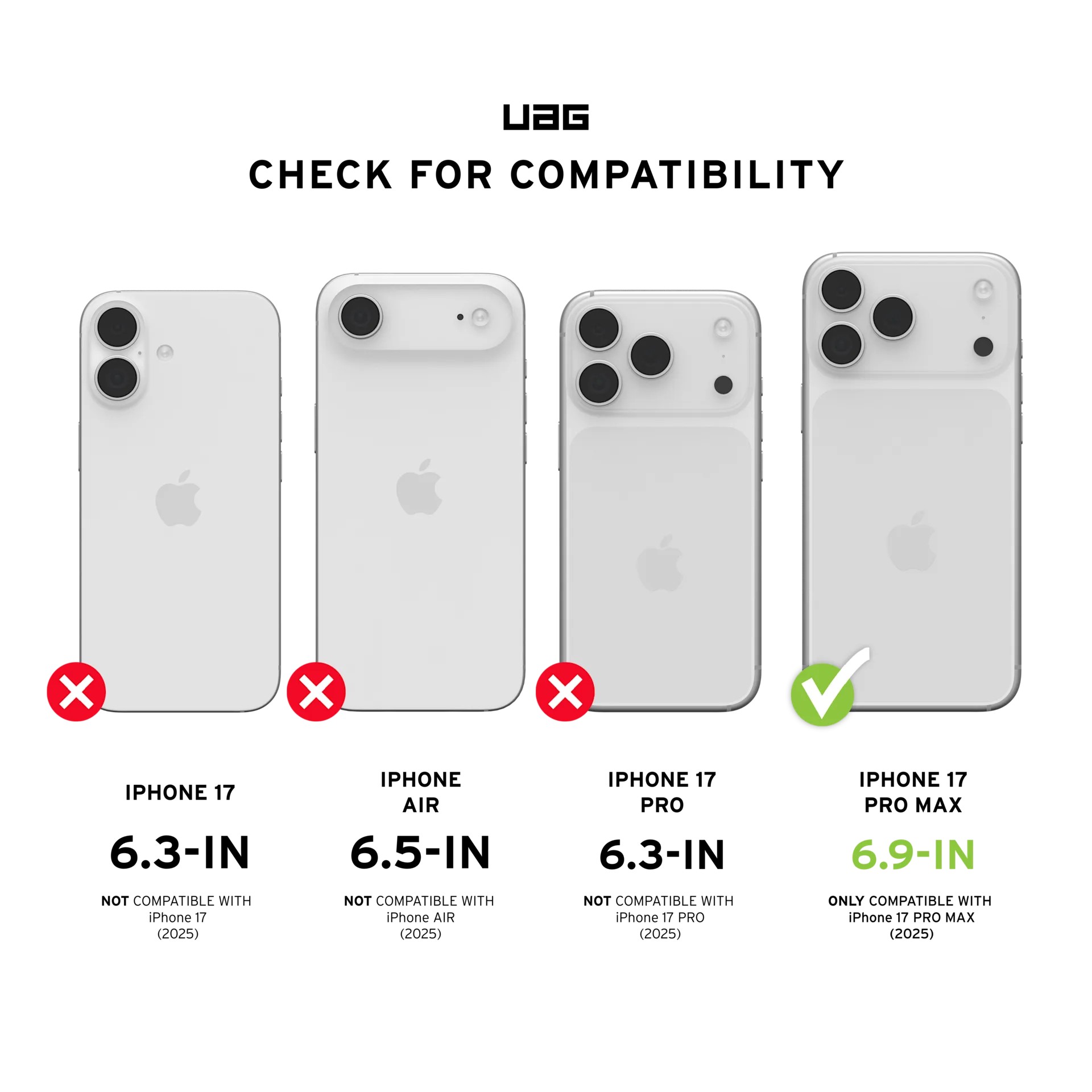 UAG iPhone 17 Pro Max Essential Armor Magsafe Case