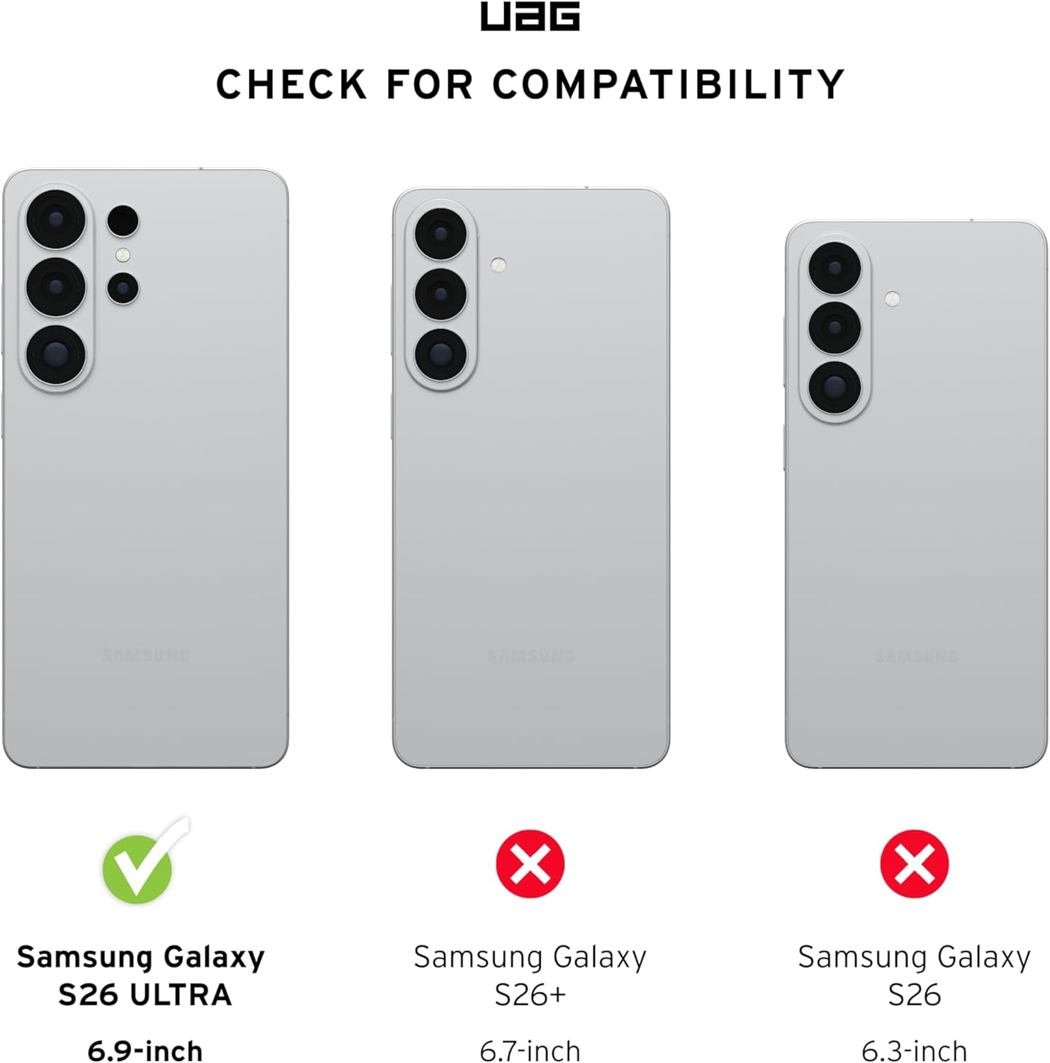 UAG Samsung Galaxy S26 Ultra Dot w/Magnet Case