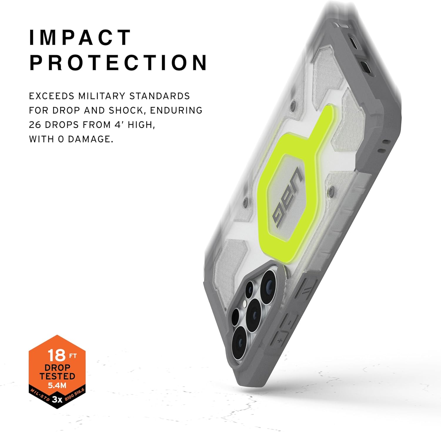 UAG Samsung Galaxy S26 Ultra Pathfinder Clear w/Magnet w/Lanyard Case