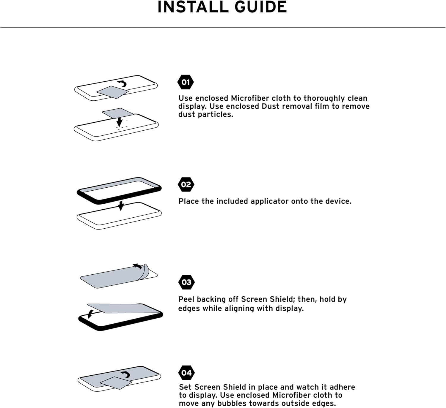 UAG Samsung Galaxy S26 Plus Glass Shield Screen Protector