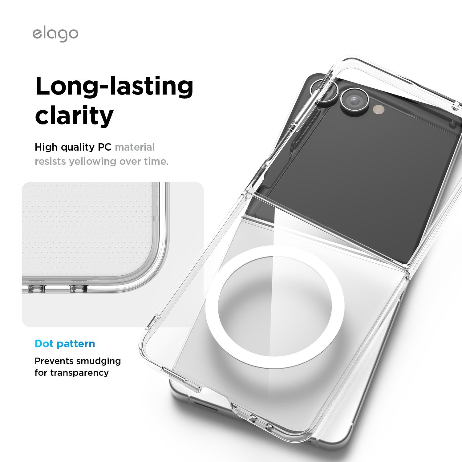 Elago Galaxy Z Flip 8 Magnetic PC Case