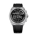 Police Smart Watch, GUN, FULL MATT, SW, BLACK SILICON