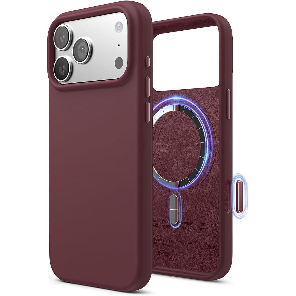 Elago iPhone 18 Pro Max/17 Pro Max Magnetic Silicone Case (Camera Control Key Included)
