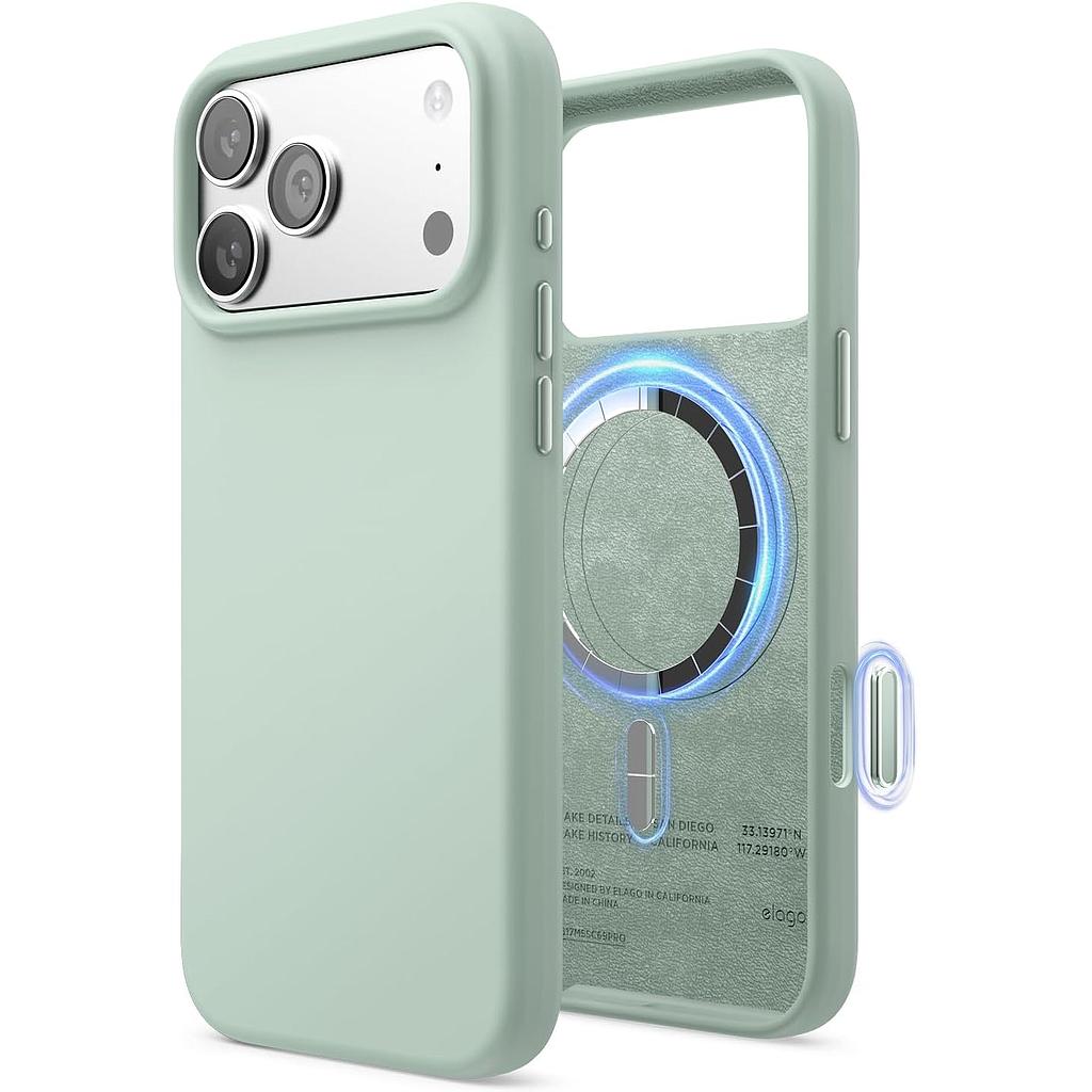 Elago iPhone 18 Pro Max/17 Pro Max Magnetic Silicone Case (Camera Control Key Included)