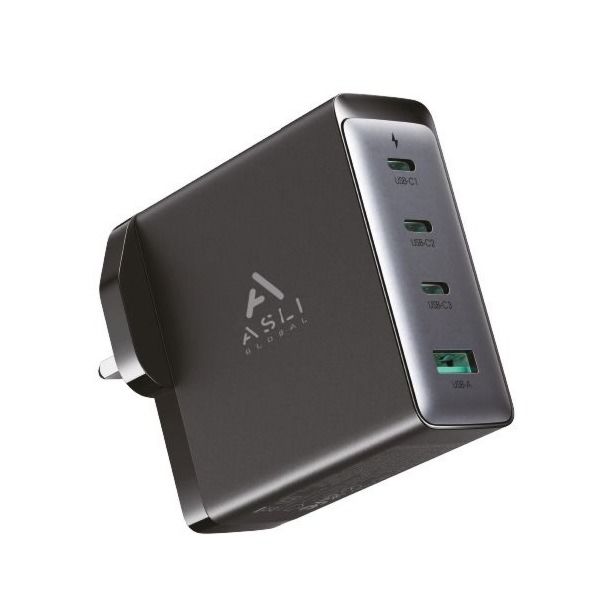 Asli Thundervolt Home Charger With 3 USB-C & 1 USB 140W