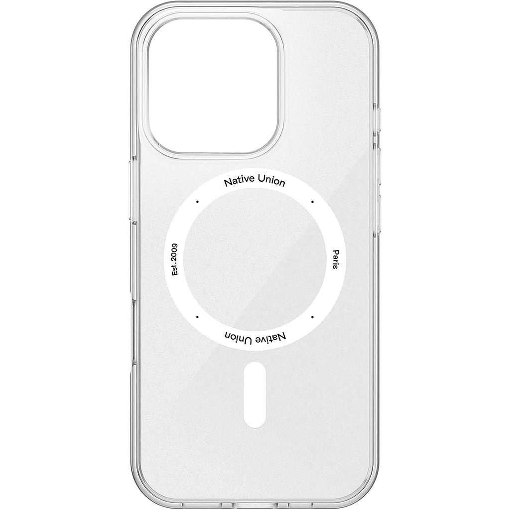 [RECLE-TRA-NP24P] Native Union iPhone 16 Pro (RE) Clear Case