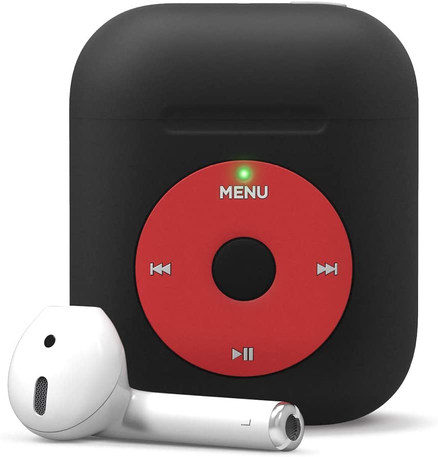 [EAW6-BA-BK] Elago Airpods 1&2 AW6 Case (iPod) (Black)