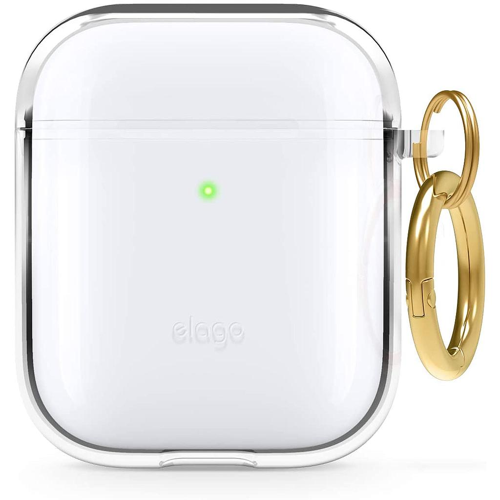 [EAPCL-HANG-CL] Elago AirPods 1&2 Clear Case (Clear)