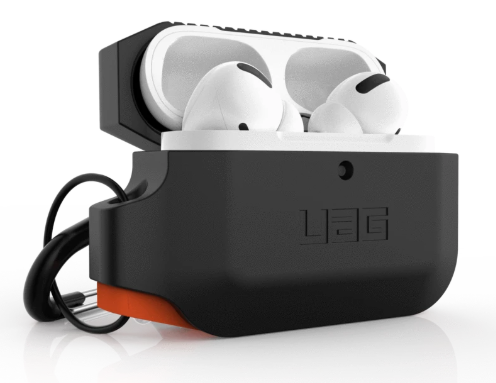 [10225K114097] UAG Apple Airpods Pro Silicone Case (Black/Orange)