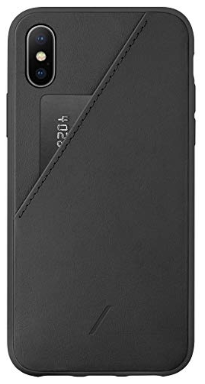 [CCARD-BLK-NP18S] Native Union iPhone XS Clic Card Case (Black)