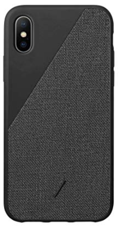 [CCAV-BLK-NP18L] Native Union iPhone XS Max Clic Canvas Case (Black)