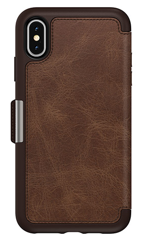 [77-60133] OtterBox iPhone XS Max Strada Folio Case (Espresso Brown)