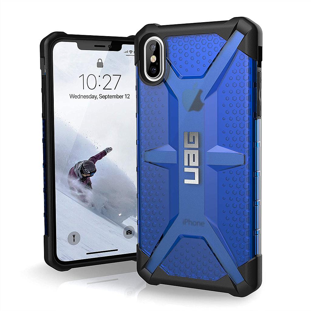 [111103115050] UAG iPhone XS Max Plasma Case (Cobalt)
