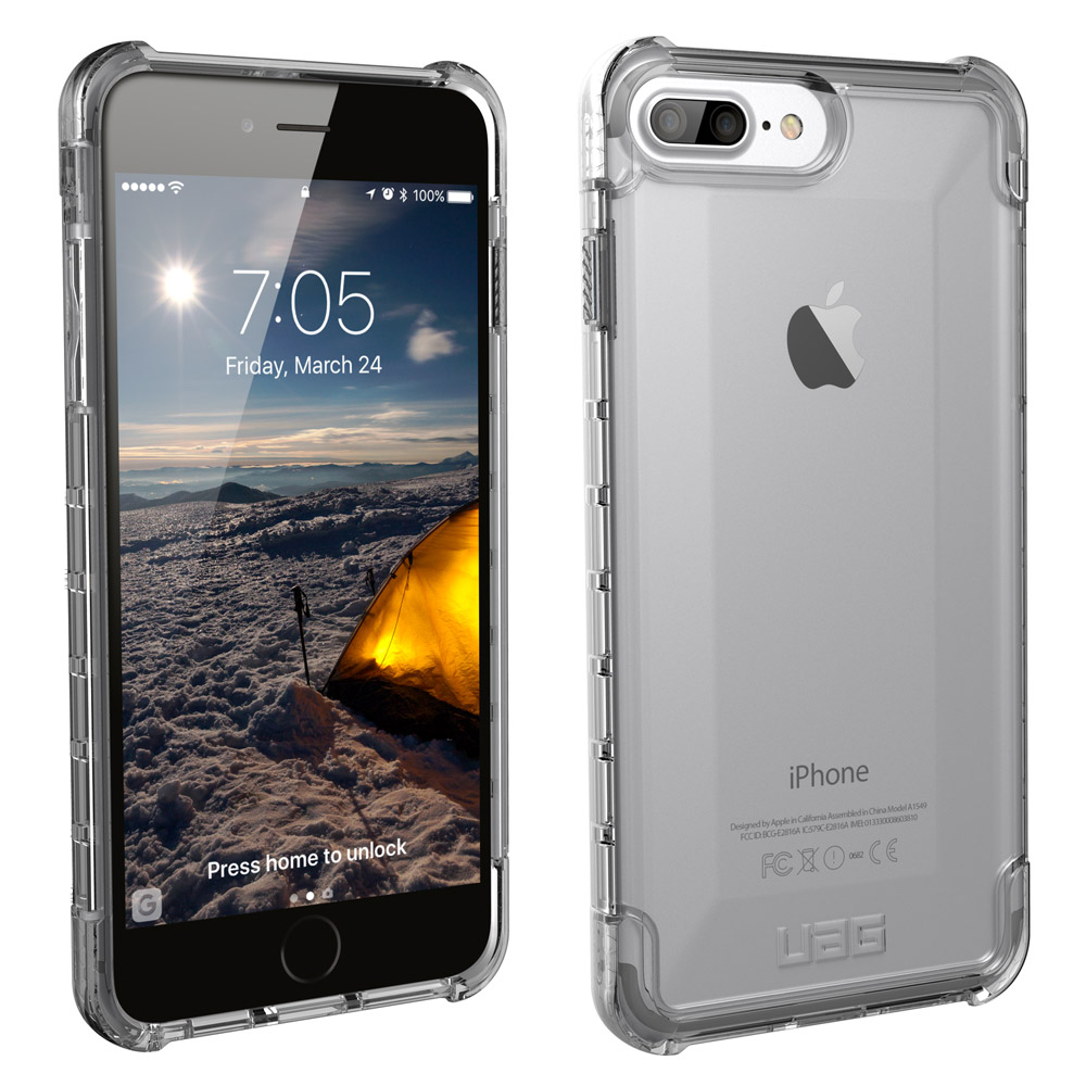 [IPH7/6SPLS-Y-IC] UAG iPhone 8/7/6S Plus (5.5 Screen) Plyo Case (Ice)