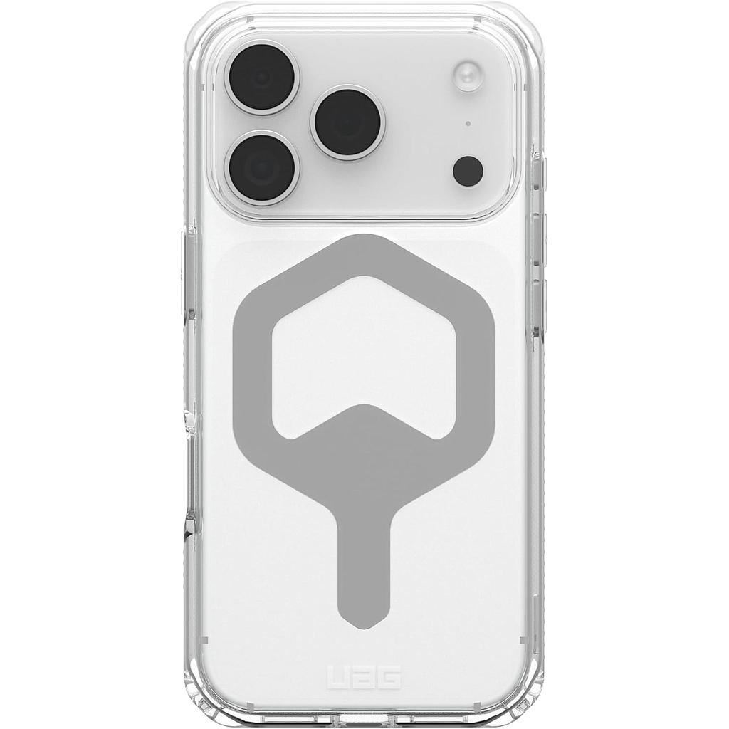 [114529114333] UAG iPhone 18 Pro/17 Pro Plyo Magsafe Case (Ice/Silver)