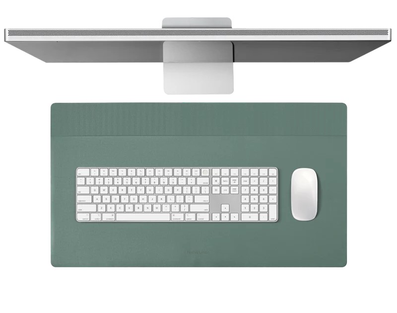 [DESK-MAT-GRNSAN] Native Union RE(Classic) Desk Mat (Slate Green/SandStone)