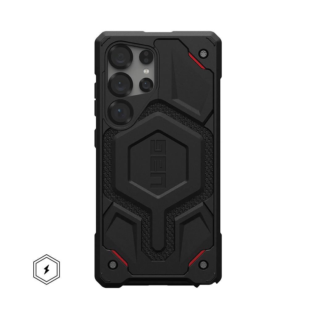 [214461113940] UAG Samsung Galaxy S25 Ultra Kevlar Monarch Pro Case (Black)