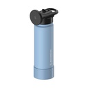 Scosche MagicMount Flask 22oz (650 ml) Stainless Steel Insulated Water Bottle with Magnetic Cell Phone Holder and Tripod Phone Mount Stand Compatible w/ MagSafe