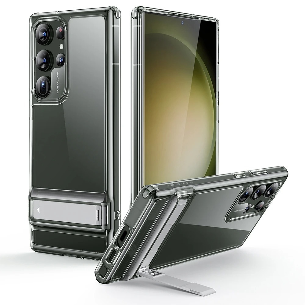 [1A6260102] ESR Samsung Galaxy S23 Ultra Air Shield Boost Metal Kickstand Case (Clear)