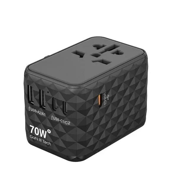 Asli Global 70W GaN PD Universal Travel Fast Charger