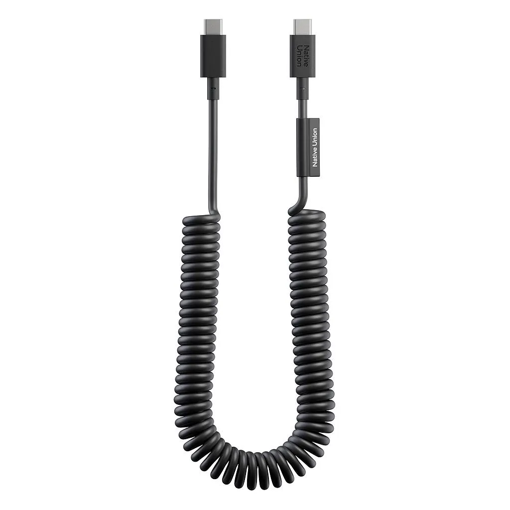 [POP-C-XL-BLK] Native Union POP CABLE XL type C-C 2.4M 60W (Black)