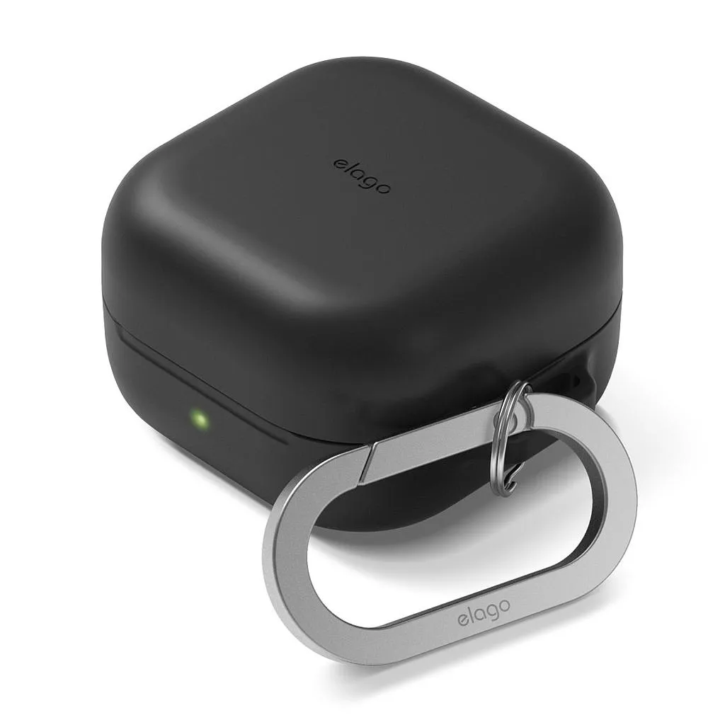 [EGB4SC-HANG-BK] Elago Galaxy Buds 4 / 4 Pro Silicone Hang Case (Black)