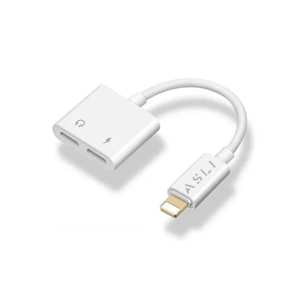 [CD-AC2] Asli Dual Port AUX Audio Adapter ConnectPro+