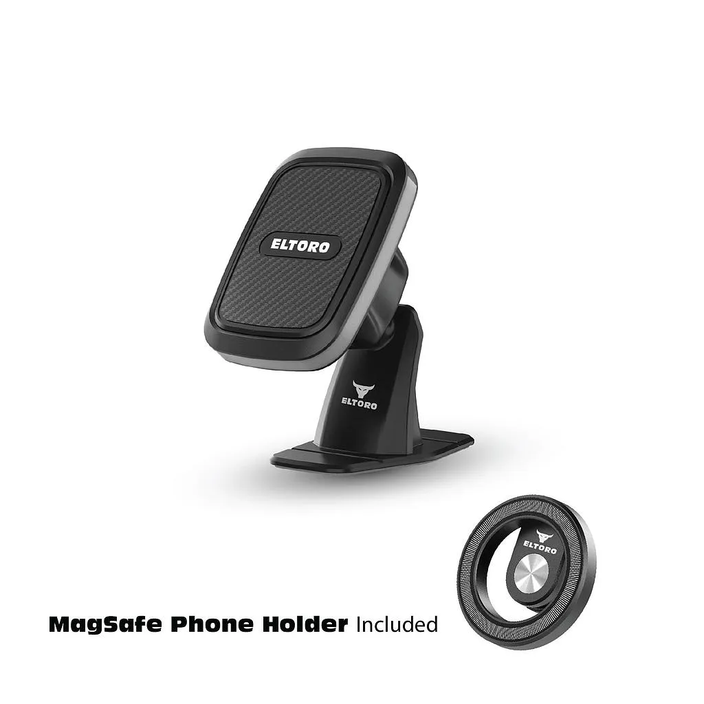 [ELCMD02] Eltoro Magnetic Dashboard Mount with MagSafe Phone Holder - Black