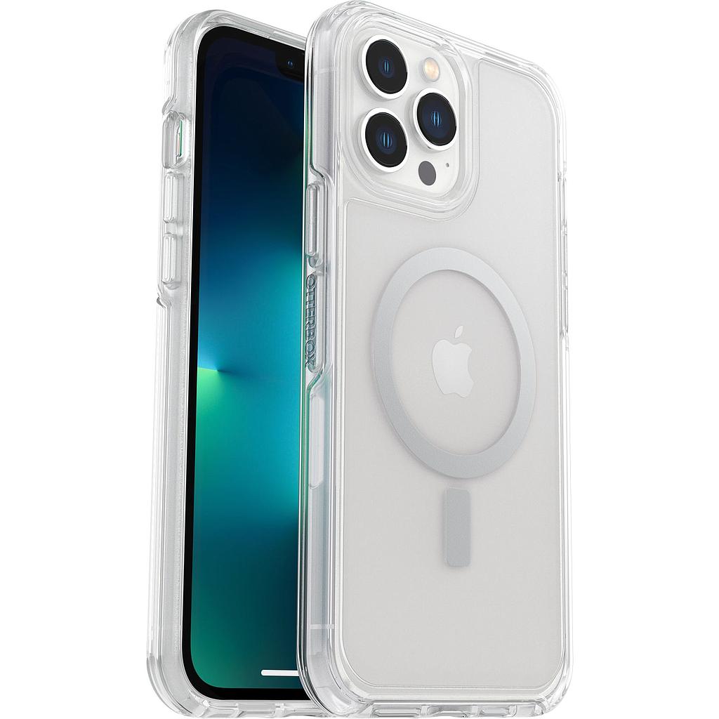 [77-84805] OtterBox iPhone 13 Pro Max / iPhone 12 Pro Max Symmetry Plus Magsafe Clear Case (Clear)