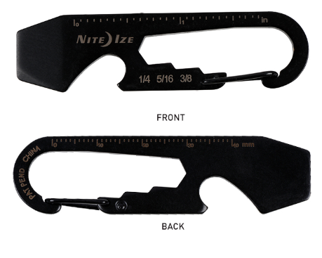 [KMT-01-R3] NiteIze DoohicKey® Key Tool - Black